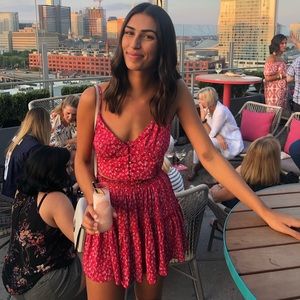 Princess Polly floral two piece matching set